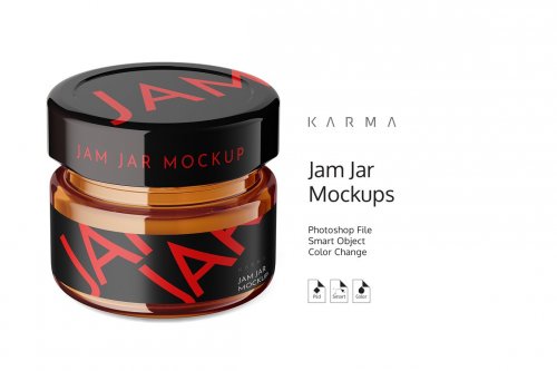 CreativeMarket - Jar Jam Mockup 4 4653827