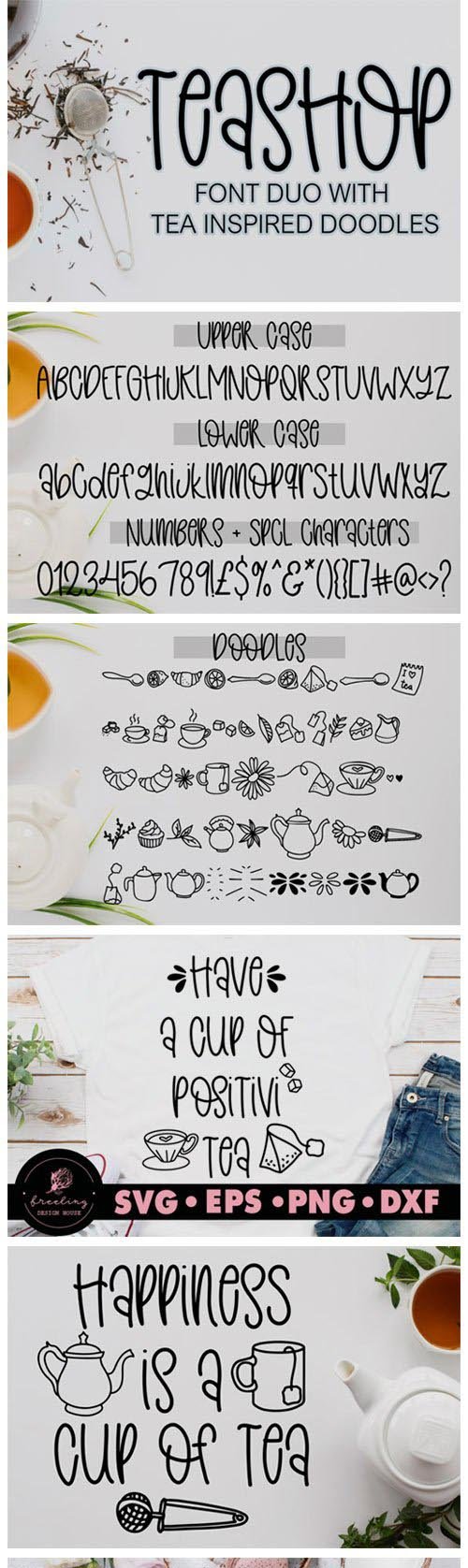 Teashop Font