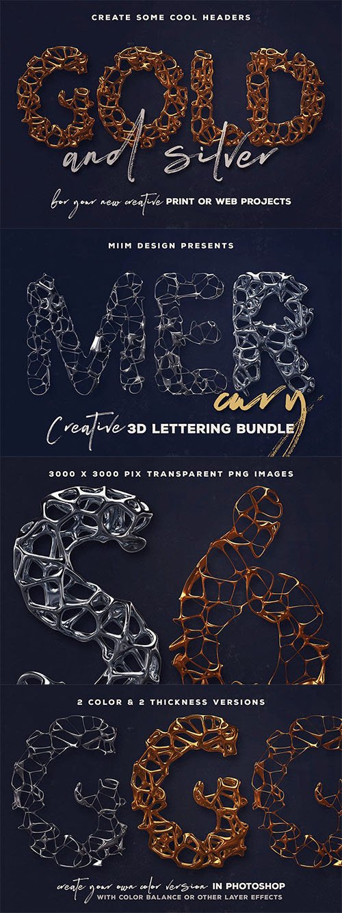 Mercury - 3D Lettering