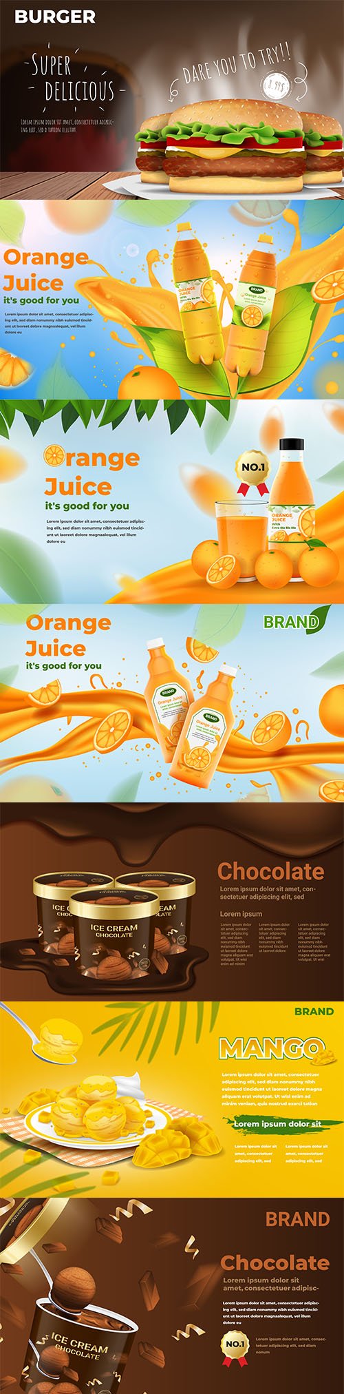 Food and Drink Illustrations