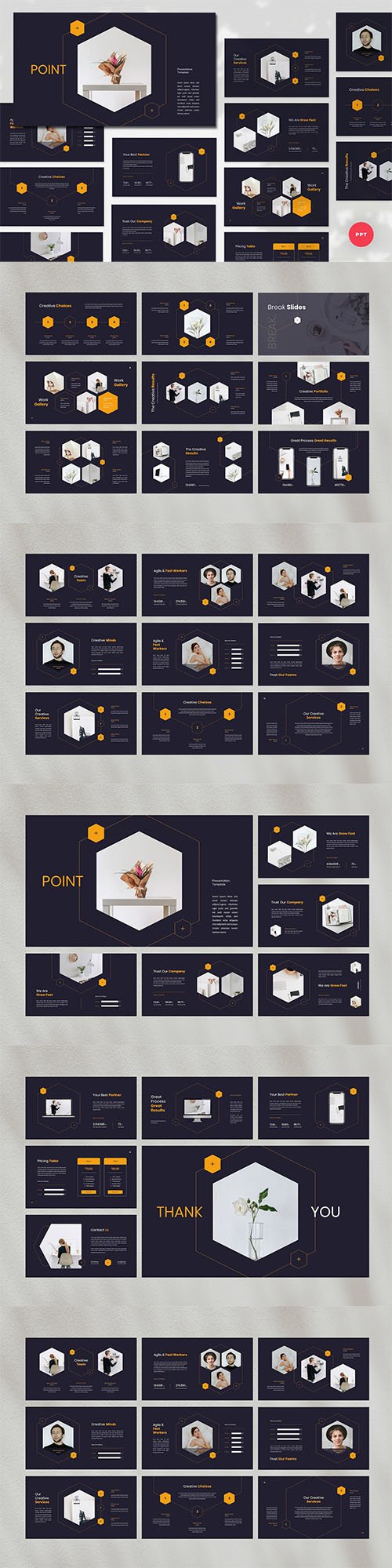 Point - Creative PowerPoint, Keynote, Google Slides Templates