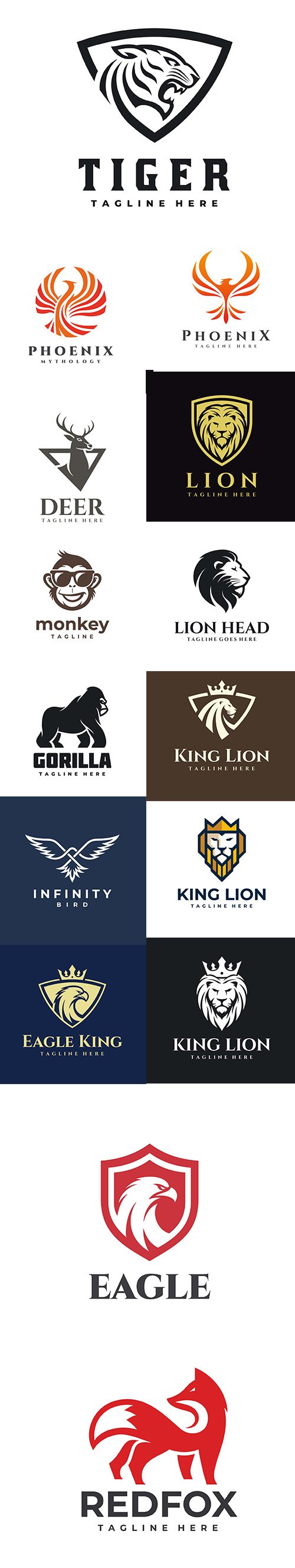 15 Modern Logo Vector Template