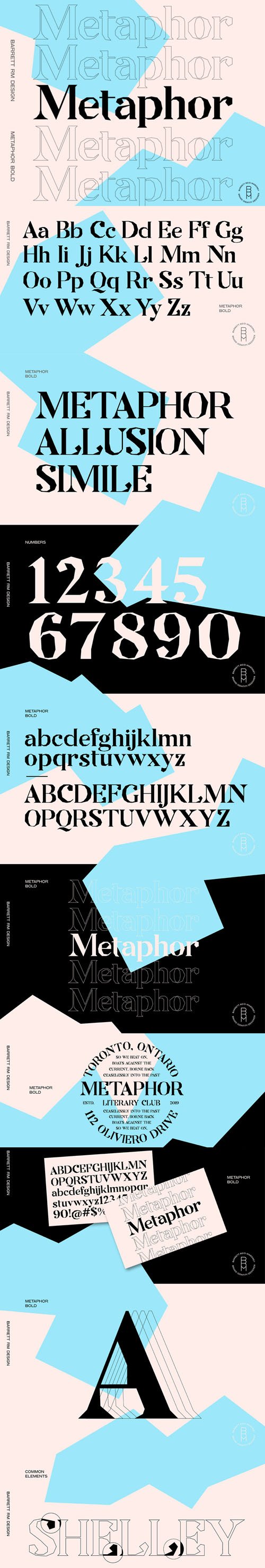 Metaphor Display Font