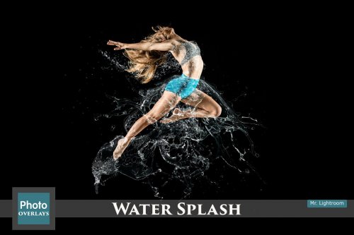 130 Water Splash Photo Overlays 4667763