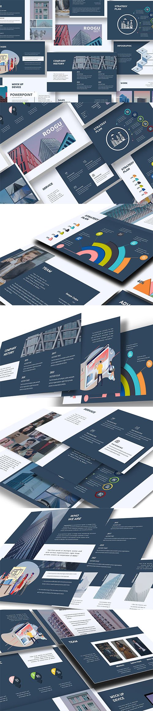 TECHNOLOGY BUSINESS - PowerPoint, Keynote, Google Slides Templates