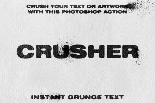 CRUSHER - Photoshop Action 4642758