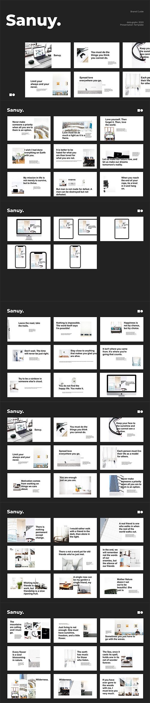 Sanuy - PowerPoint, Keynote, Google Slides Templates