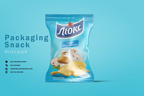 Packaging Snack Mockup V.2
