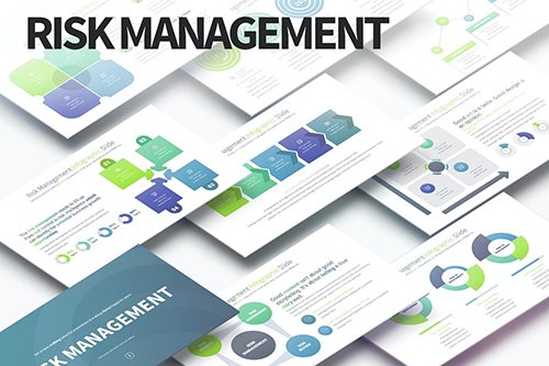 Risk Management - PowerPoint Infographics Slides