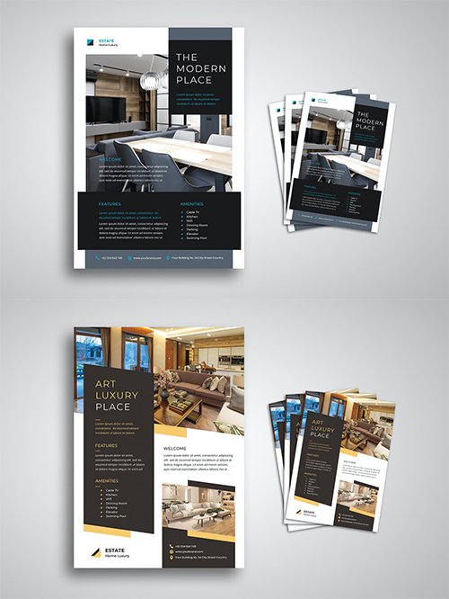 2 Interior Furniture Flyers