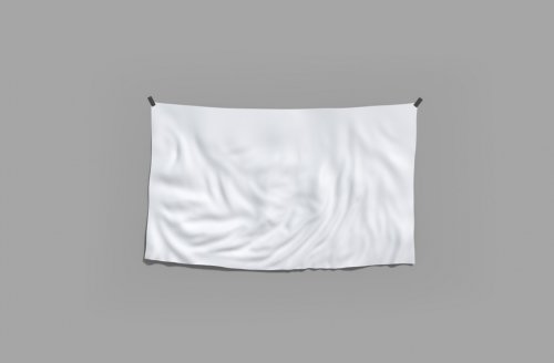 Realistic Flag Mockup 4654986
