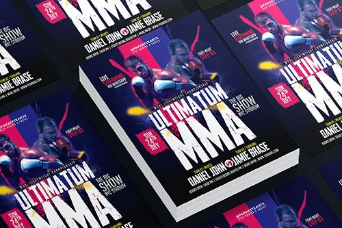 MMA PSD Flyer