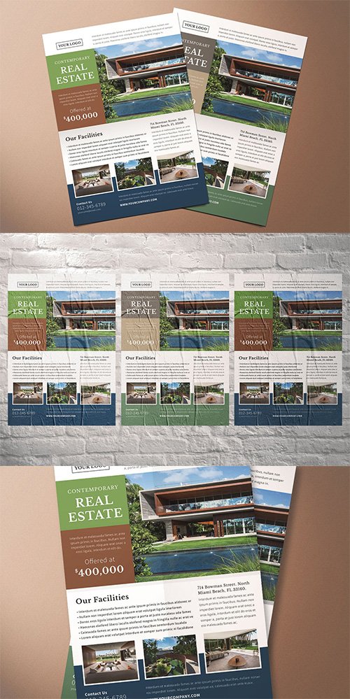 Real Estate PSD and AI Flyer