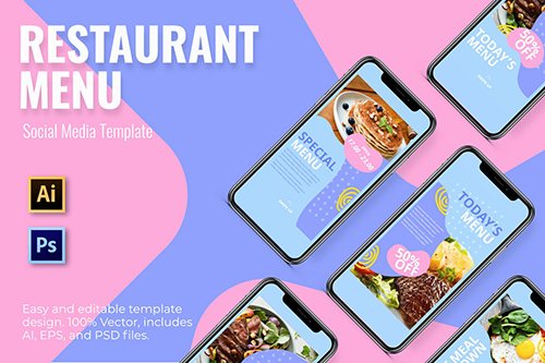 Food Social Media Template