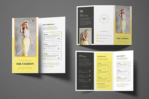 Fashion Store Trifold Brochure