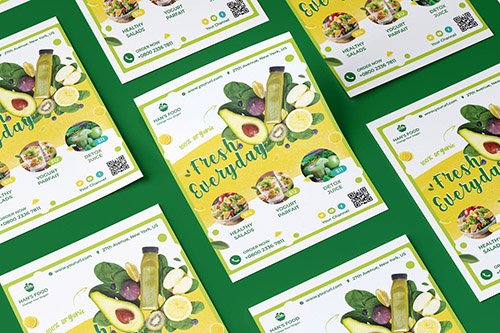 Smoothie Food Flyer