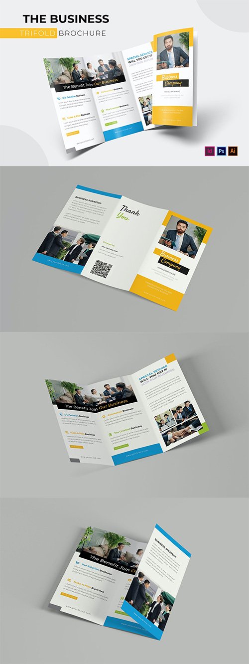 Business | Trifold Brochure Template