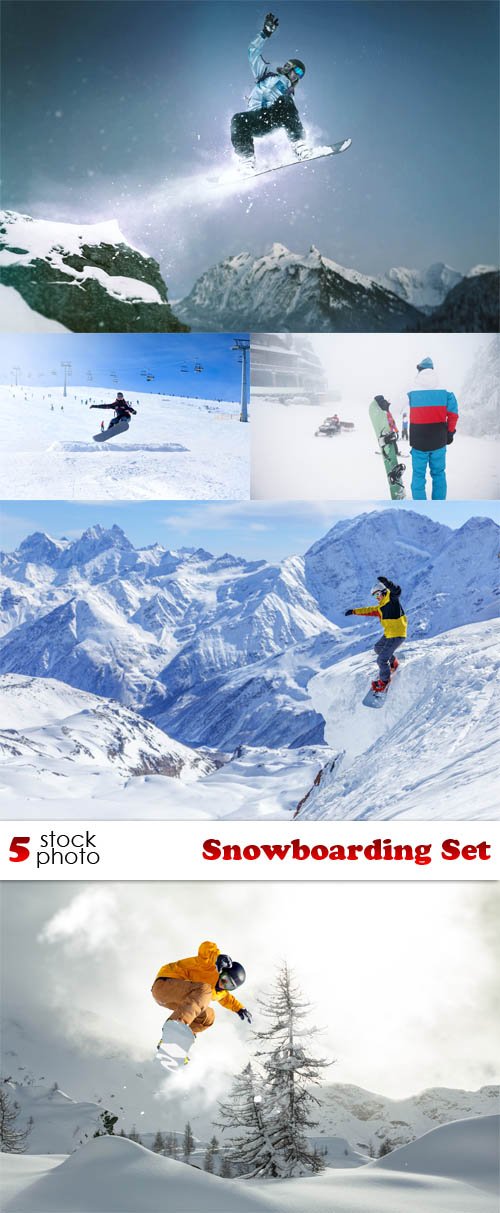 Photos - Snowboarding Set