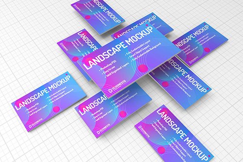 Landscape Page – Mockup Template