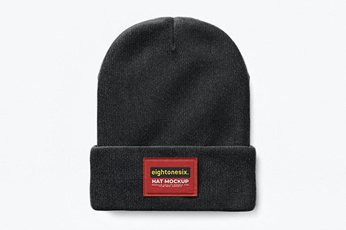 Beanie Mock-Up Template