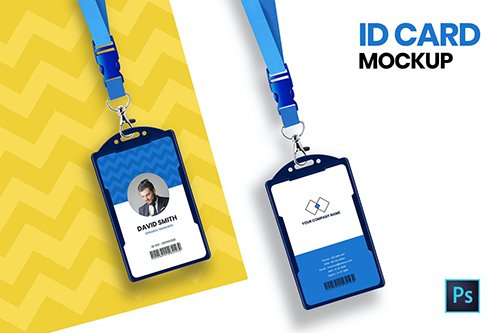 ID Card Mockup QPATJC8