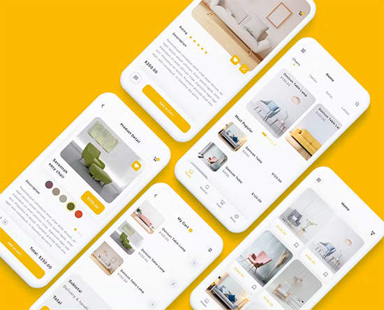 Furniture Store App UI Kit