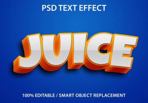 PSD text effect