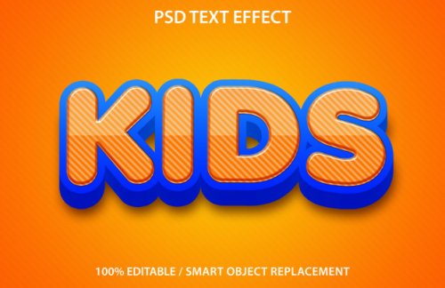 PSD text effect