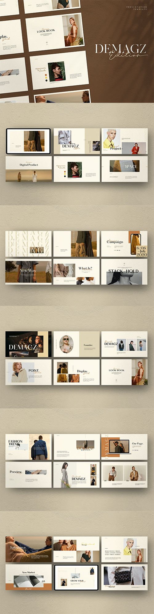 Demagz - Business Marketing Powerpoint, Keynote and Google Slides