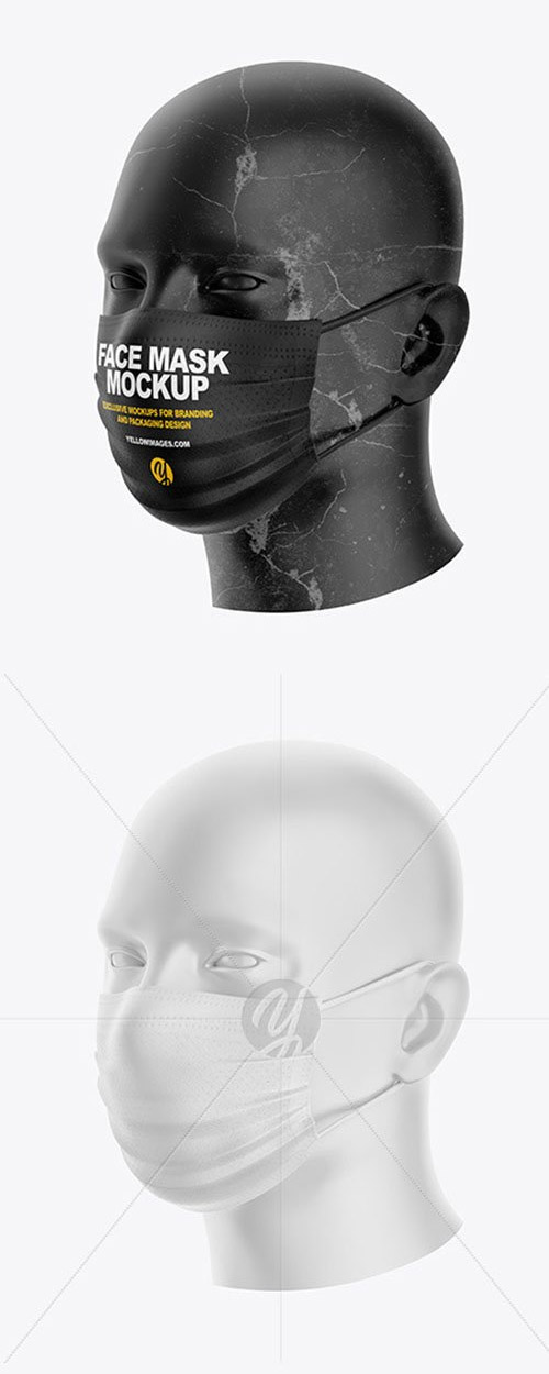 Face Mask Mockup 58783