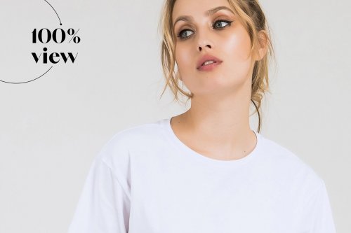Female Sport T-shirt Mockups Set 4809123