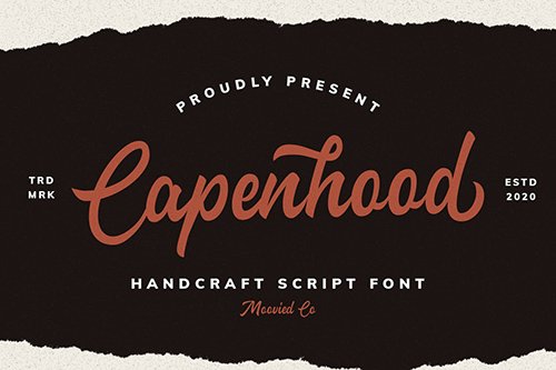 Capenhood HandLetter Font