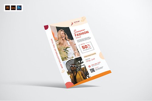 Summer Promotional Flyer Design