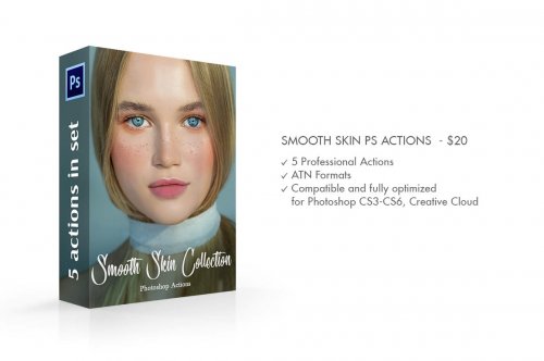 Smooth Skin Photoshop Actions 4723022