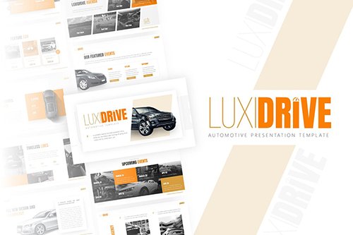 Luxidrive - Automotive PowerPoint Template