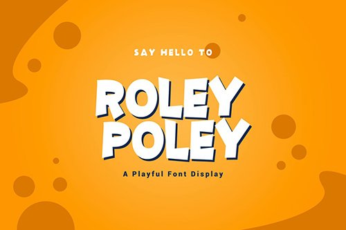 Roley Poley - Playful Font YR