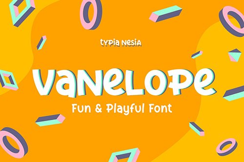 Vanelope - Fun Playful Font