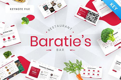 Baratie's Restaurant Keynote Template