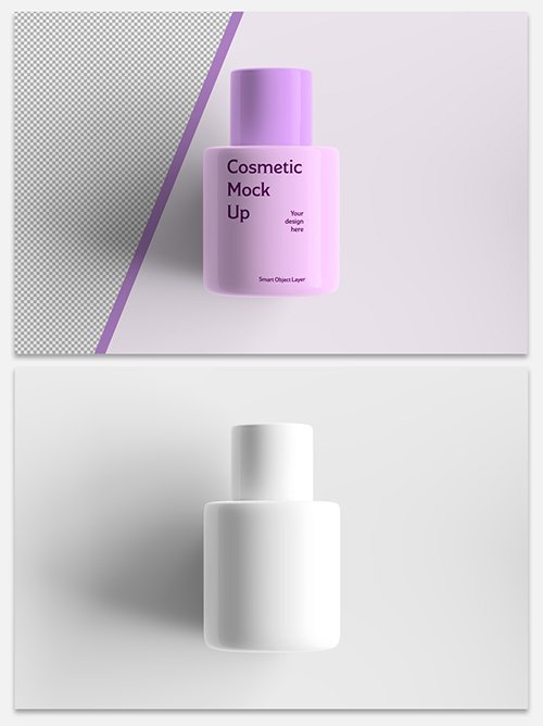 Mockup of a Cosmetic Container 348340789