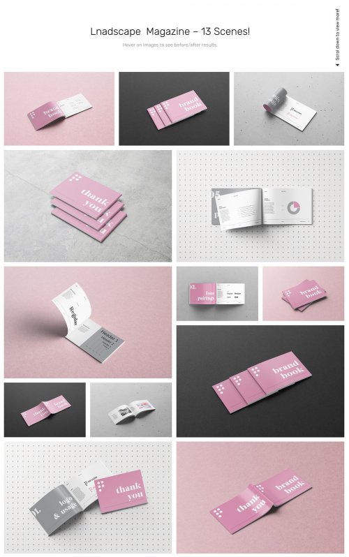 Magazine Mockups - 52 Scenes 5198551
