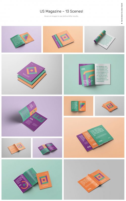 Magazine Mockups - 52 Scenes 5198551
