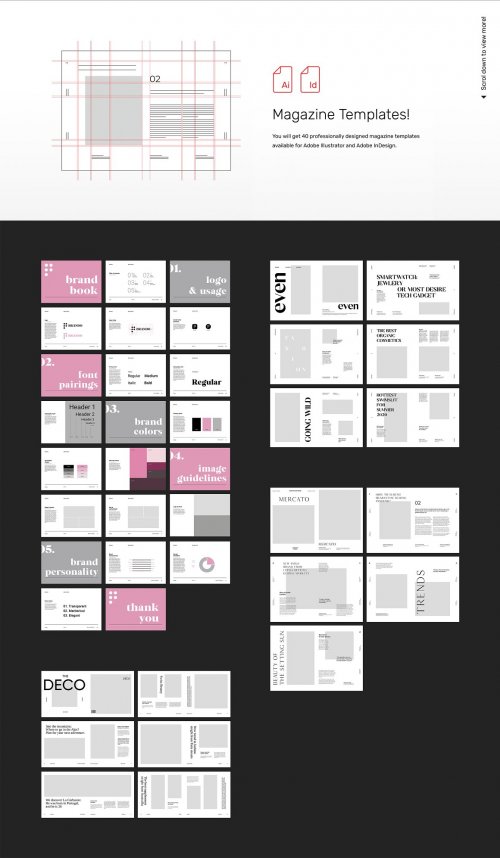 Magazine Mockups - 52 Scenes 5198551