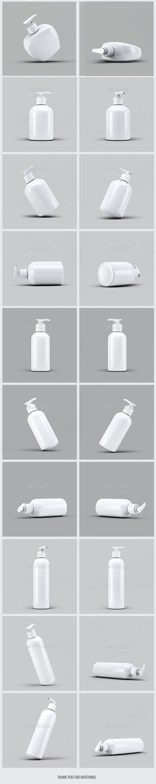 Dispenser Bottles Mock-Up Bundle 22514523