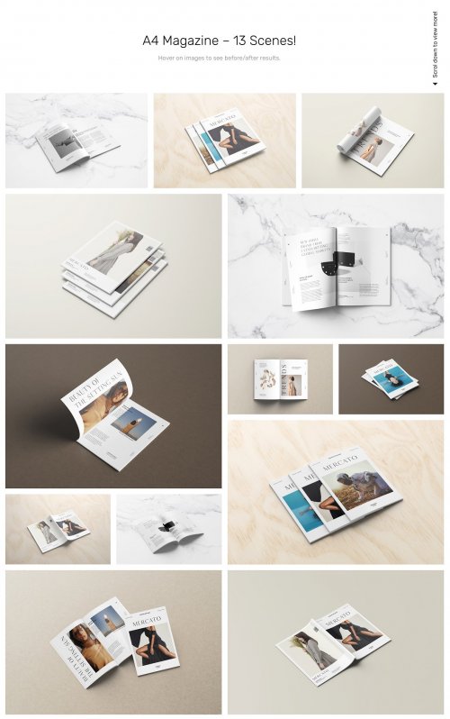 Magazine Mockups - 52 Scenes 5198551