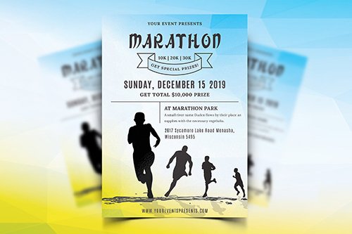Marathon Event PSD Flyer-09