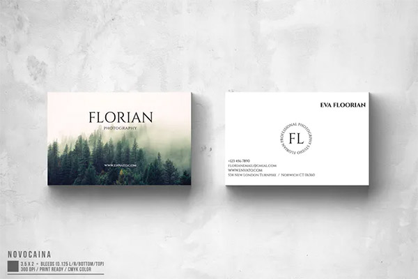 Florian Photography Business Card