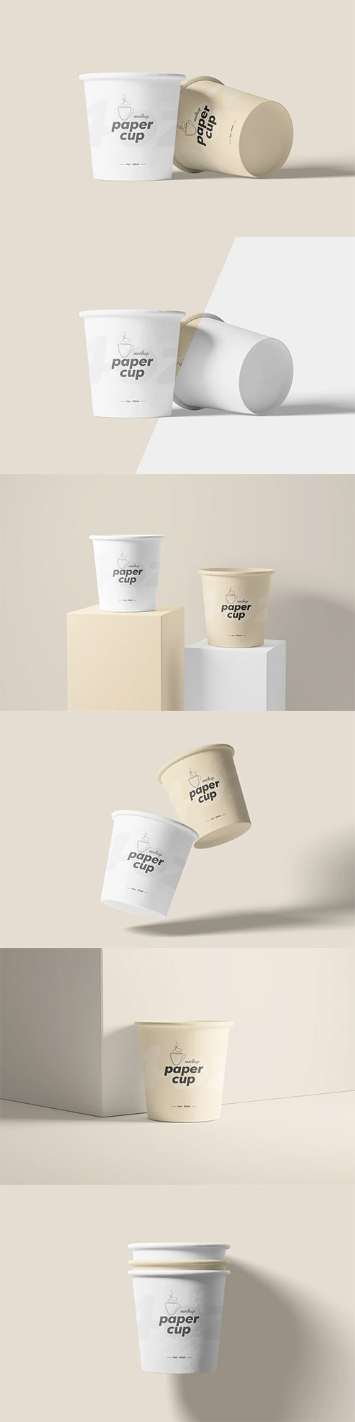 Paper Coffee Cup Mockup - 4oz 6706080