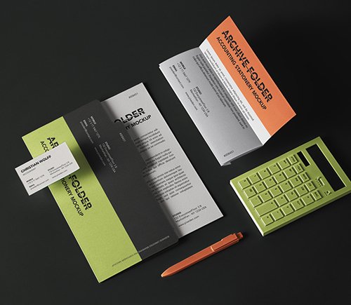 Business Stationery Mockup