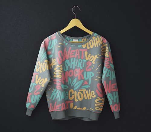 Hanging Sweatshirt Mockup
