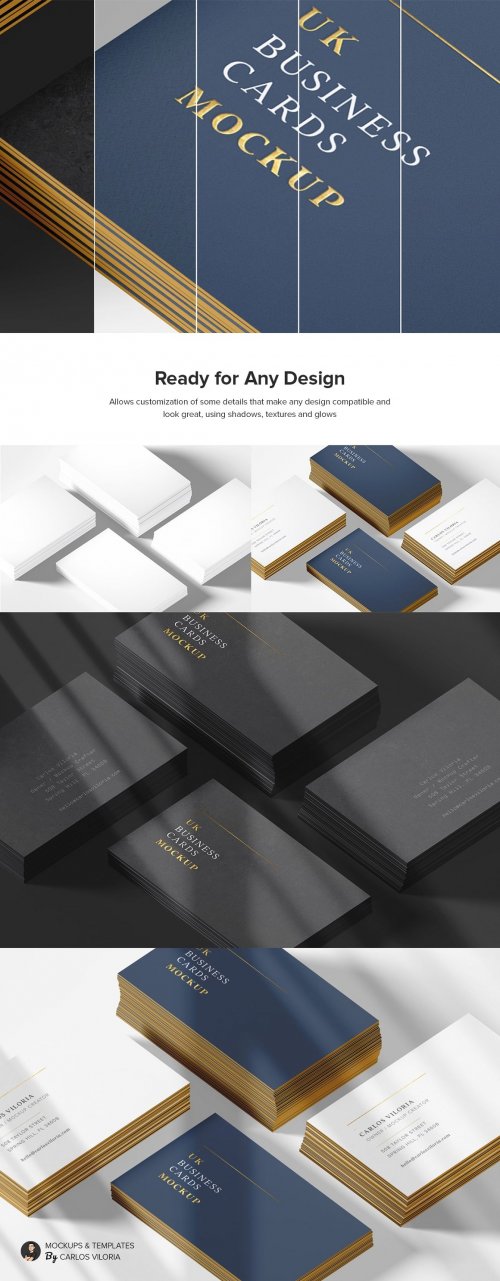 UK Business Cards Mockup 07 5217179
